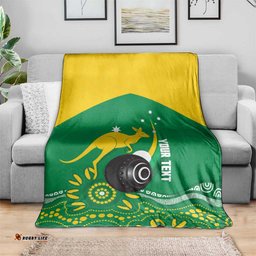 Custom Bowls Australia Blanket Aussie Kangaroo Aboriginal Art LT14