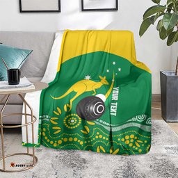 Custom Bowls Australia Blanket Aussie Kangaroo Aboriginal Art LT14