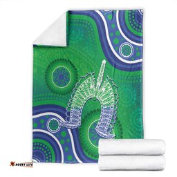 Australia Torres Strait Islanders Blanket Dhari Aboriginal Pattern LT14