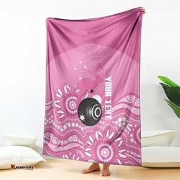 Custom Bowls Australia Breast Cancer Blanket Pink Ribbon Kangaroo Aboriginal Art LT14