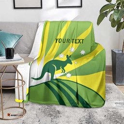 Custom Australia Cricket Blanket Go Champions Aussies LT14