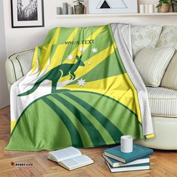 Custom Australia Cricket Blanket Go Champions Aussies LT14