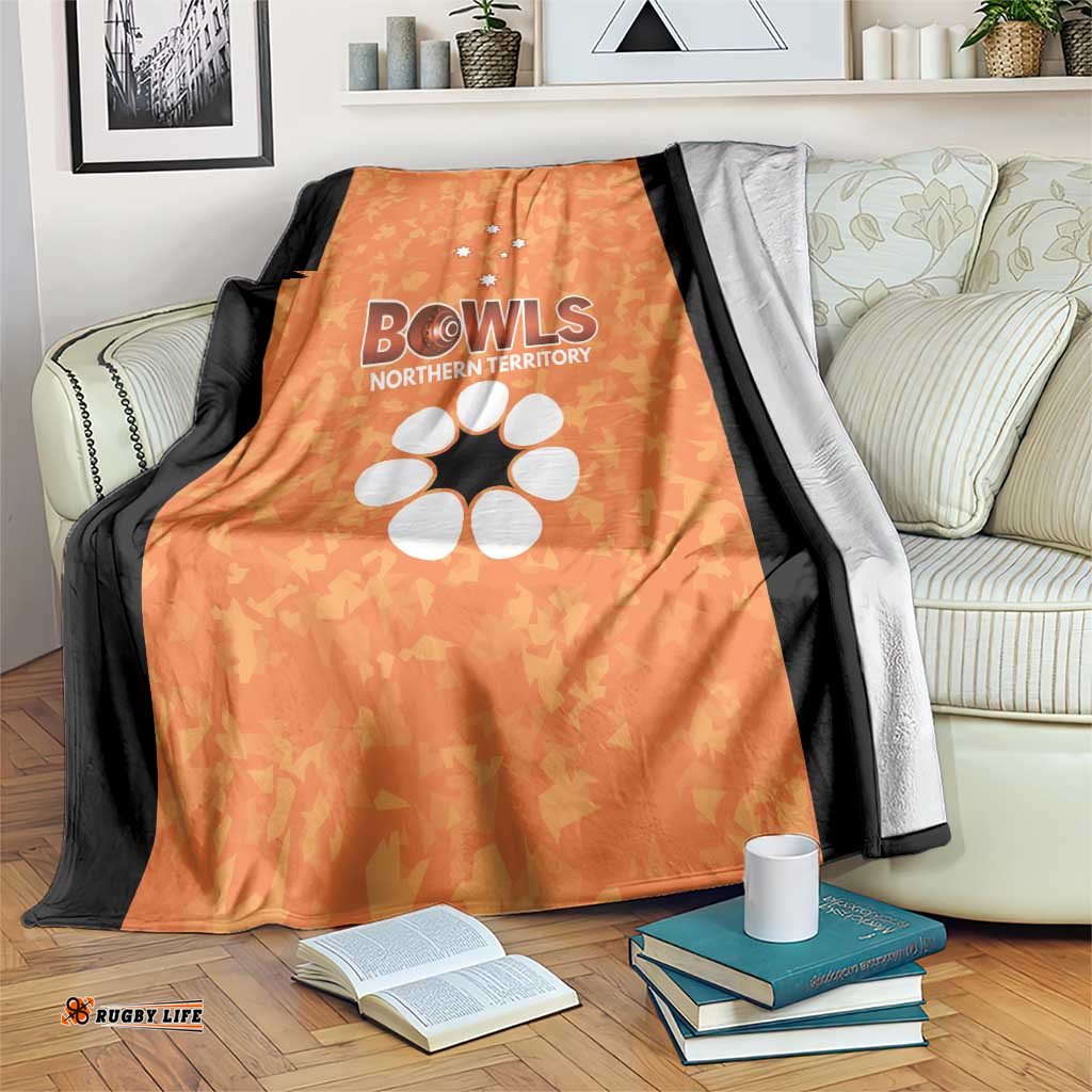Australian Northern Territory Lawn Bowls Blanket Aussie Minimalist Style LT9