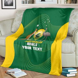 Custom Bowls Australia Blanket National Color Curve Sporty LT14