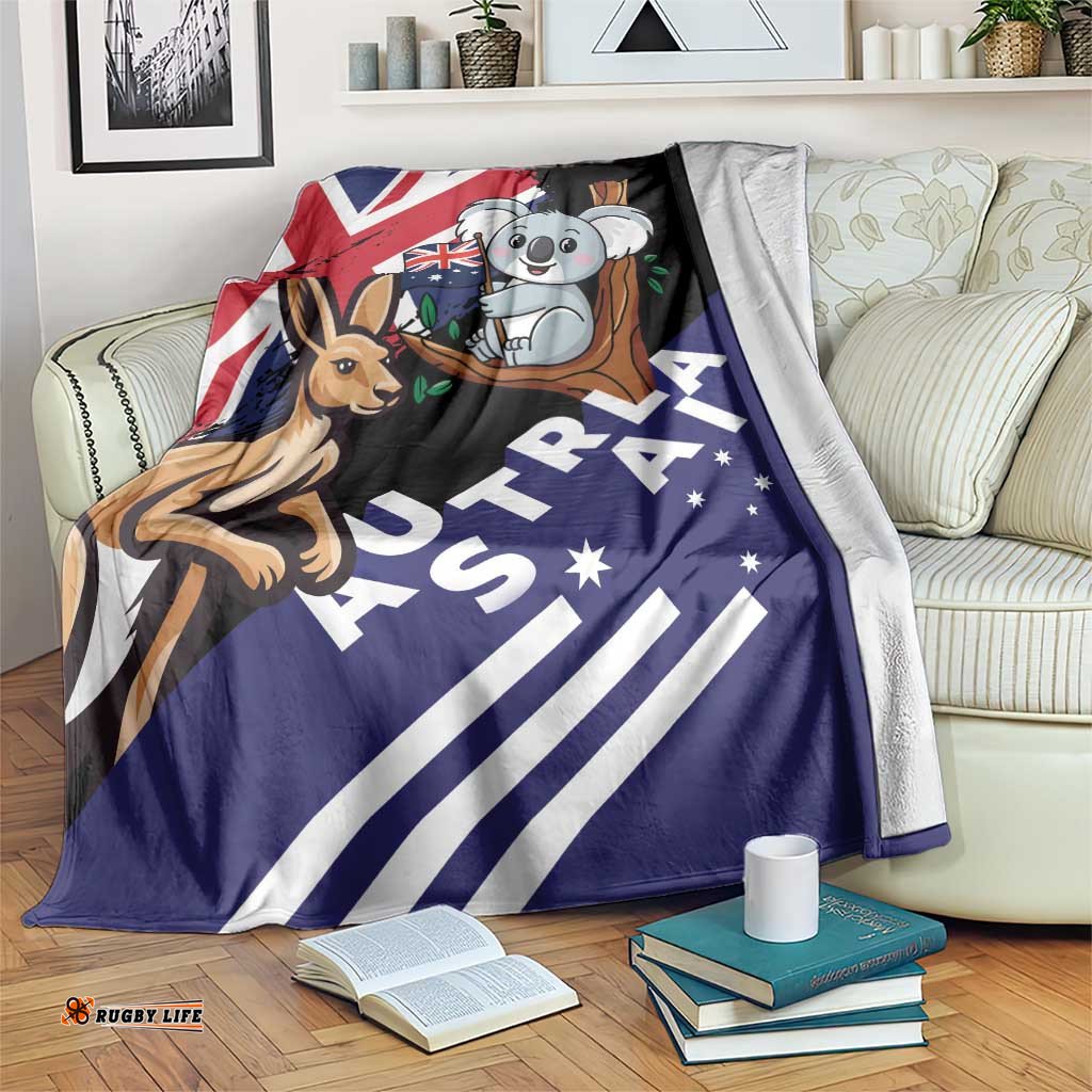 Australia Kangaroo Koala Together Blanket Special Edition LT01
