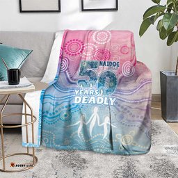 Australia NAIDOC Week 2026 50 Years Deadly Blanket Celestial Glows LT7
