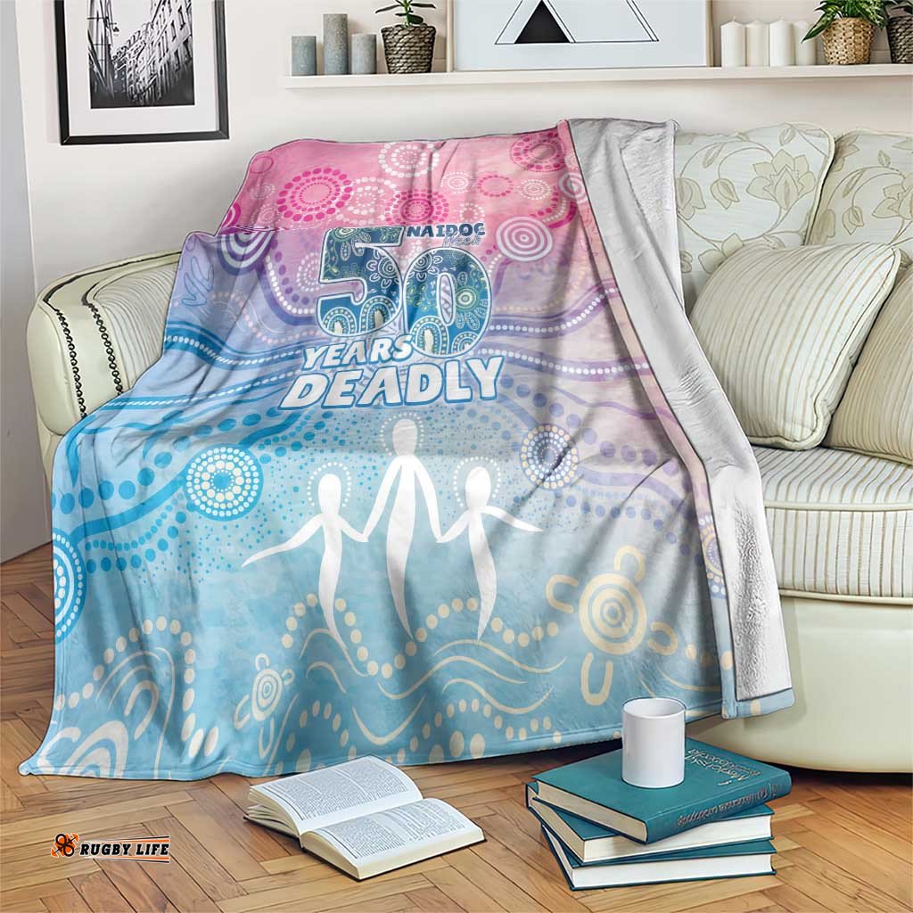 Australia NAIDOC Week 2026 50 Years Deadly Blanket Celestial Glows LT7