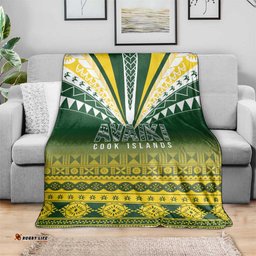 Cook Islands Rugby Blanket Kuki Avaiki LT7