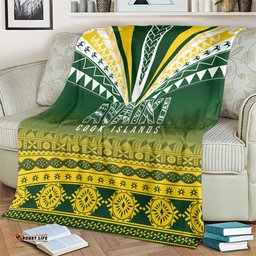 Cook Islands Rugby Blanket Kuki Avaiki LT7