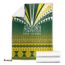 Cook Islands Rugby Blanket Kuki Avaiki LT7