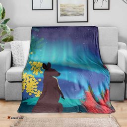 Australia Northern Lights Scenery Blanket LT7