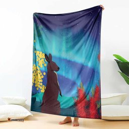 Australia Northern Lights Scenery Blanket LT7