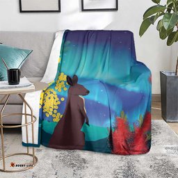 Australia Northern Lights Scenery Blanket LT7