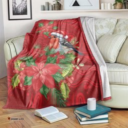 Australian Scarlet Robin Blanket Aboriginal Inspired Christmas LT9