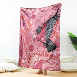 NAIDOC Week Aussie Indigenous Blanket Aboriginal Galah Bird Contemporary Art LT7