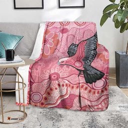 NAIDOC Week Aussie Indigenous Blanket Aboriginal Galah Bird Contemporary Art LT7