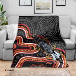 Indigenous Platypus Australia Blanket Australian Aboriginal Art Proud LT14