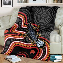 Indigenous Platypus Australia Blanket Australian Aboriginal Art Proud LT14