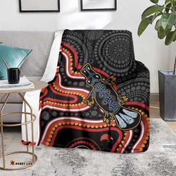 Indigenous Platypus Australia Blanket Australian Aboriginal Art Proud LT14
