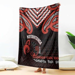 Maori Waitangi Blanket Kotahitanga Poutama Mix Whakairo LT7