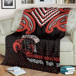Maori Waitangi Blanket Kotahitanga Poutama Mix Whakairo LT7