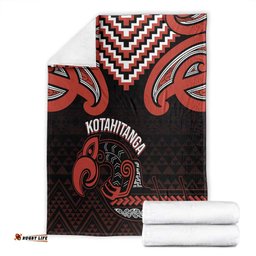 Maori Waitangi Blanket Kotahitanga Poutama Mix Whakairo LT7