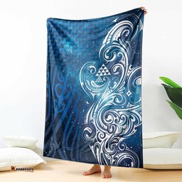 Matariki Galaxy Blanket Maori Taniko Pattern LT9