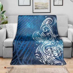 Matariki Galaxy Blanket Maori Taniko Pattern LT9