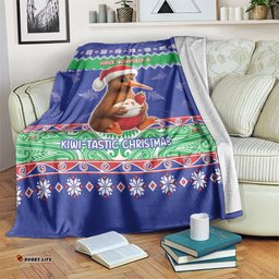New Zealand Christmas Blanket Have Yourself A Kiwi-tastic Christmas LT05