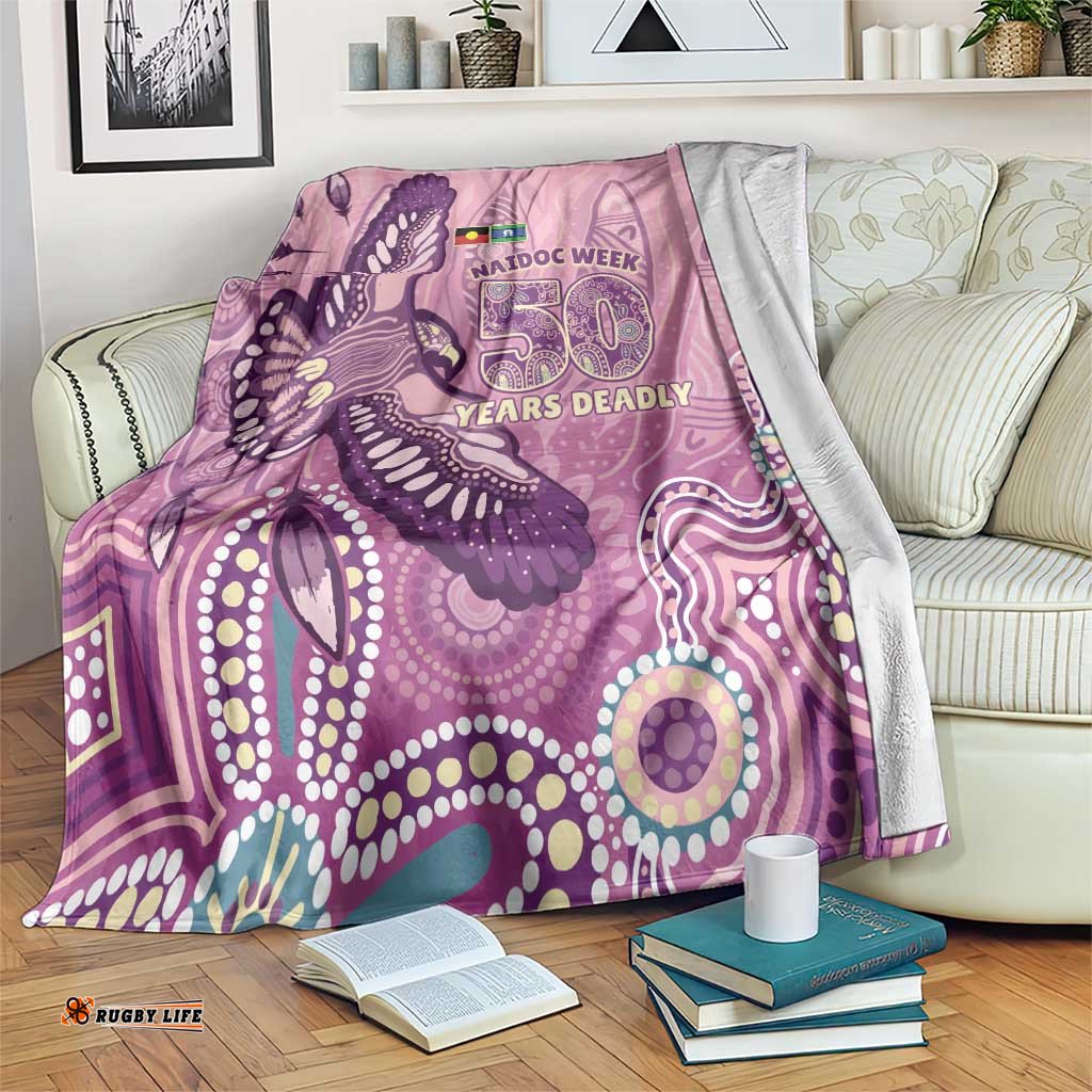 NAIDOC Week - 50 Years Deadly Blanket Pastel Wings LT7