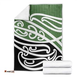 Green Fern New Zealand Kowhai Ngutukak Blanket LT9