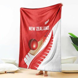 New Zealand Cricket Blanket Kiwi Birds Haka Dance Red Fern Sporty Style LT03