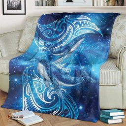 New Zealand Humpback Whale Matariki Blanket Maori New Year Taniko Niho Taniwha LT14