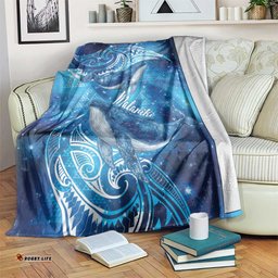New Zealand Humpback Whale Matariki Blanket Maori New Year Taniko Niho Taniwha LT14