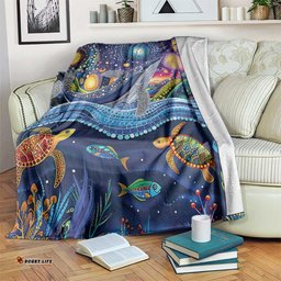 Heal Country Heal Our Nation Aboriginal Dreamtime Blanket LT9