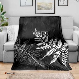 New Zealand Lawn Bowls Personalized Blanket Wrap-Around Silver Fern LT7