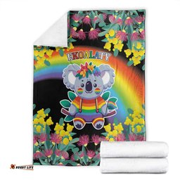 LGBTQ Koala Gay Blanket Aussie Koala Bear Ekoalaty LT9