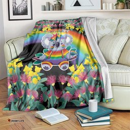 LGBTQ Koala Gay Blanket Aussie Koala Bear Ekoalaty LT9