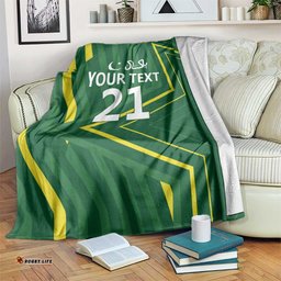 Pakistan Cricket Custom Blanket Shaheen Falcon Go Champions LT9