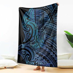New Zealand Hammerhead Shark Blanket Maori Haehae Mangopare Galaxy LT14