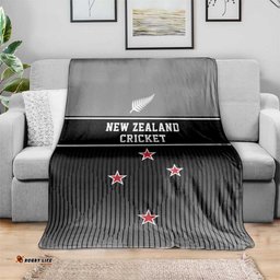 New Zealand Cricket Blanket Black Cap Unbeatable LT05