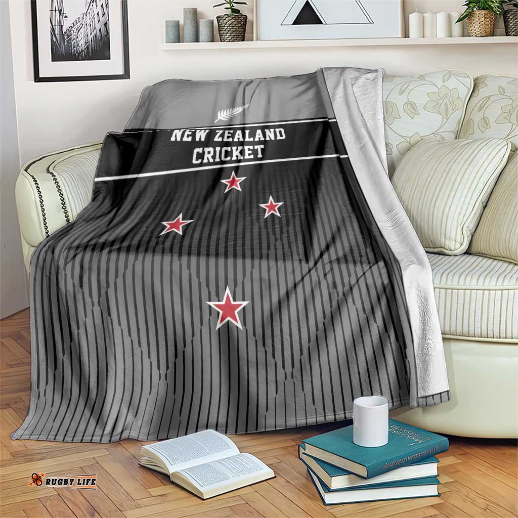 New Zealand Cricket Blanket Black Cap Unbeatable LT05
