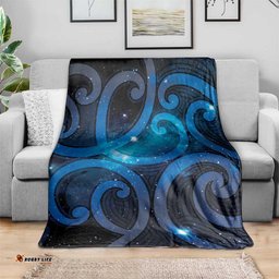 New Zealand Maori Matariki Blanket Galaxy Kowhaiwhai LT7