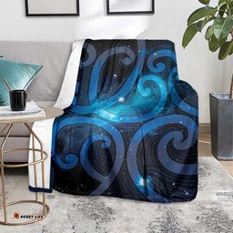 New Zealand Maori Matariki Blanket Galaxy Kowhaiwhai LT7