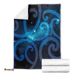 New Zealand Maori Matariki Blanket Galaxy Kowhaiwhai LT7