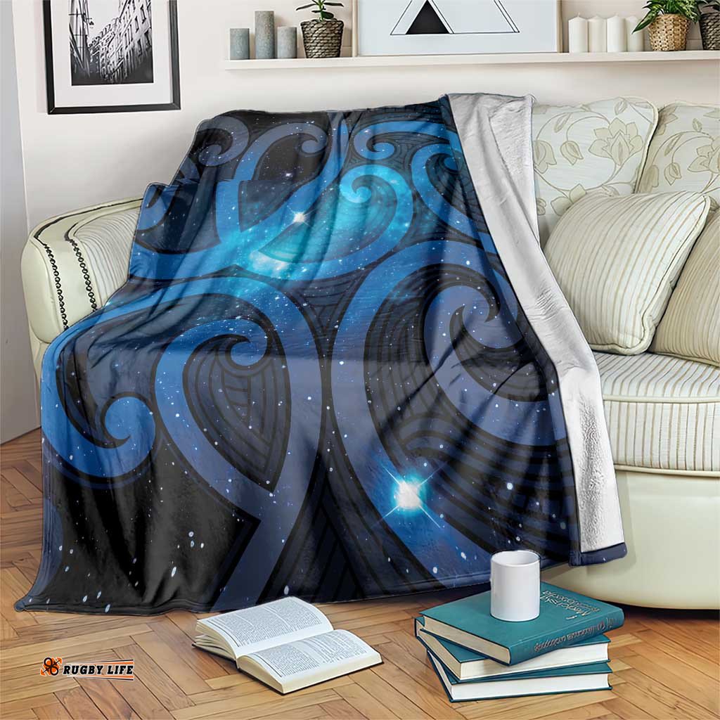 New Zealand Maori Matariki Blanket Galaxy Kowhaiwhai LT7