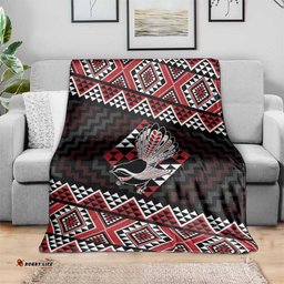 Taniko Aotearoa Blanket Poutama Mix Piwakawaka LT7