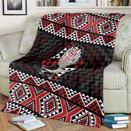 Taniko Aotearoa Blanket Poutama Mix Piwakawaka LT7