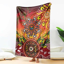 NAIDOC Week 2026 Blanket 50 Years of Deadly Aboriginal Dot Art LT9