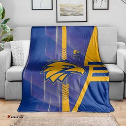 West Coast Eagles Blanket Modern Geometric Sports Graphic Style TS04
